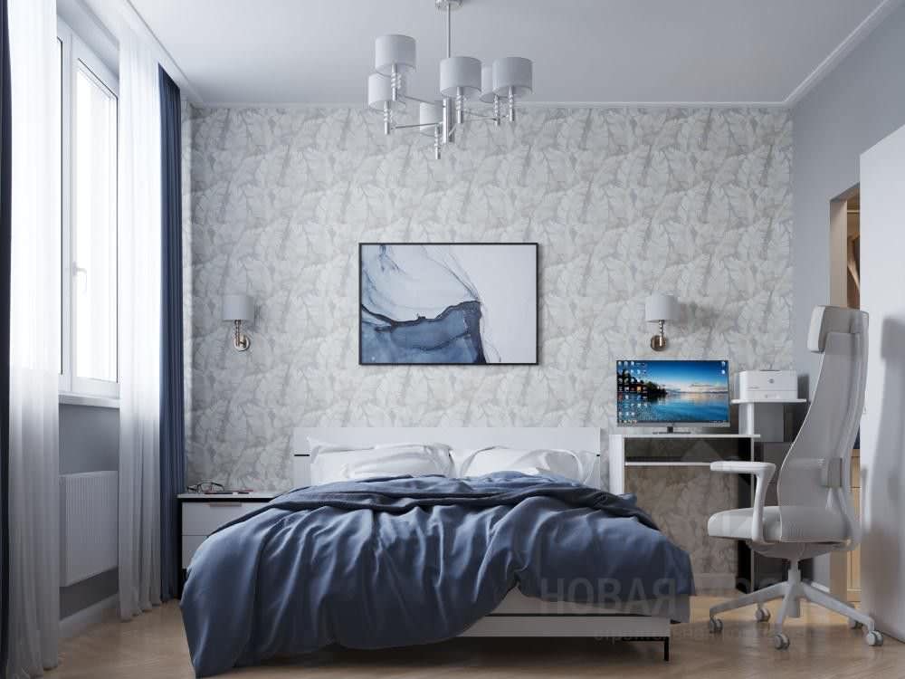 Дизайн-проект 2-комнатной квартиры площадью 65 кв.м. в ЖК «Скандинавия»