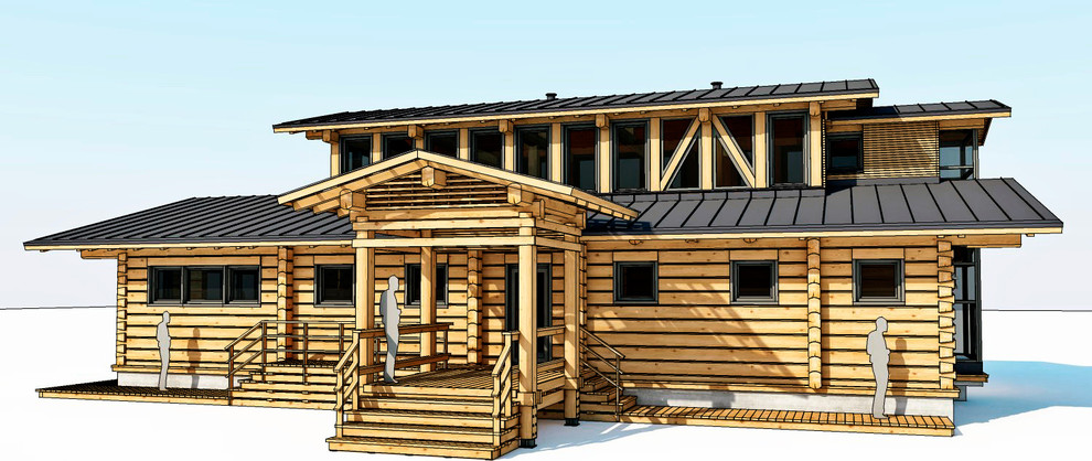 Лесная усадьба.