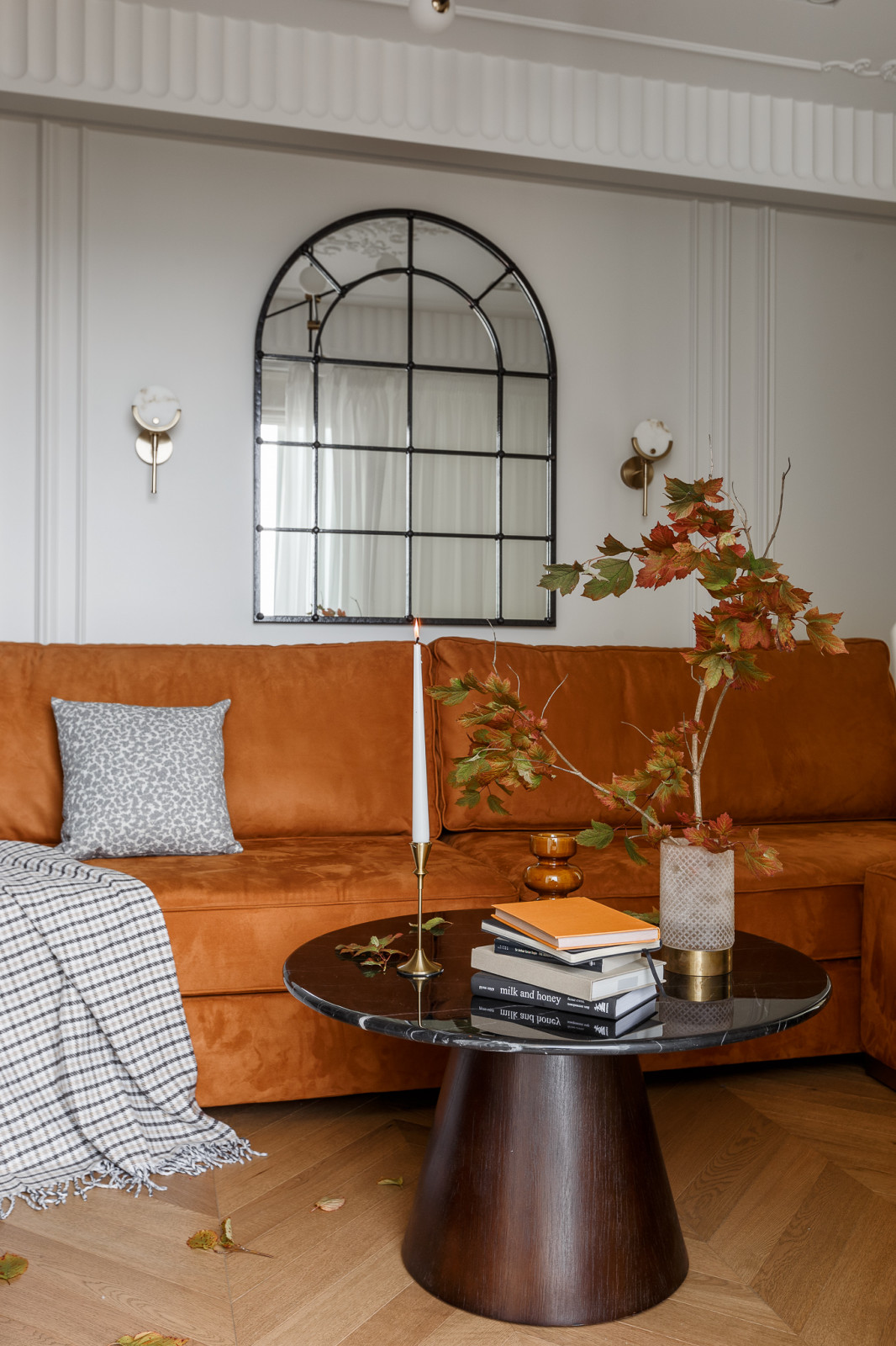 Реализованный дизайн проект квартиры в ЖК "Горный"