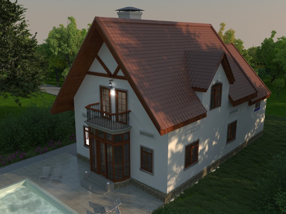 Обложка проекта: Дом в Коломягах.