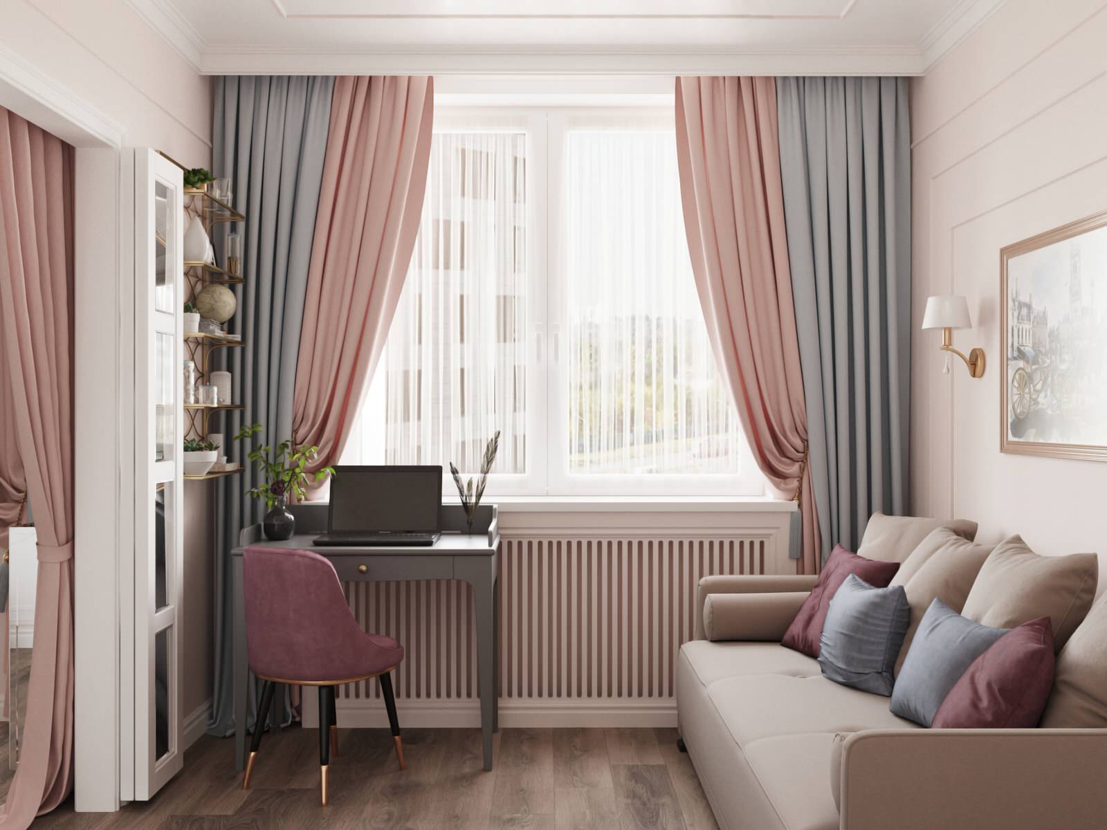 Дизайн интерьера квартиры  в ЖК "Легенда на  Дальневосточном"