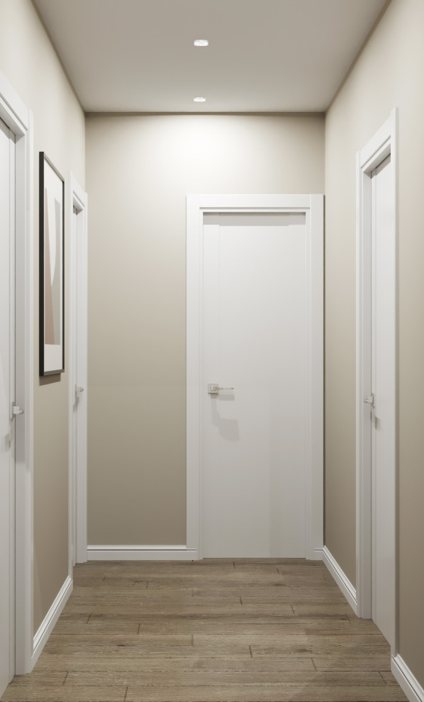 Трёхкомнатная квартира для семьи из 5 человек. 75 кв.м.