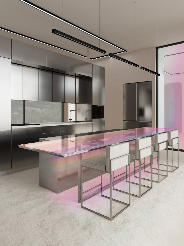 Интерьер большого загородного дома