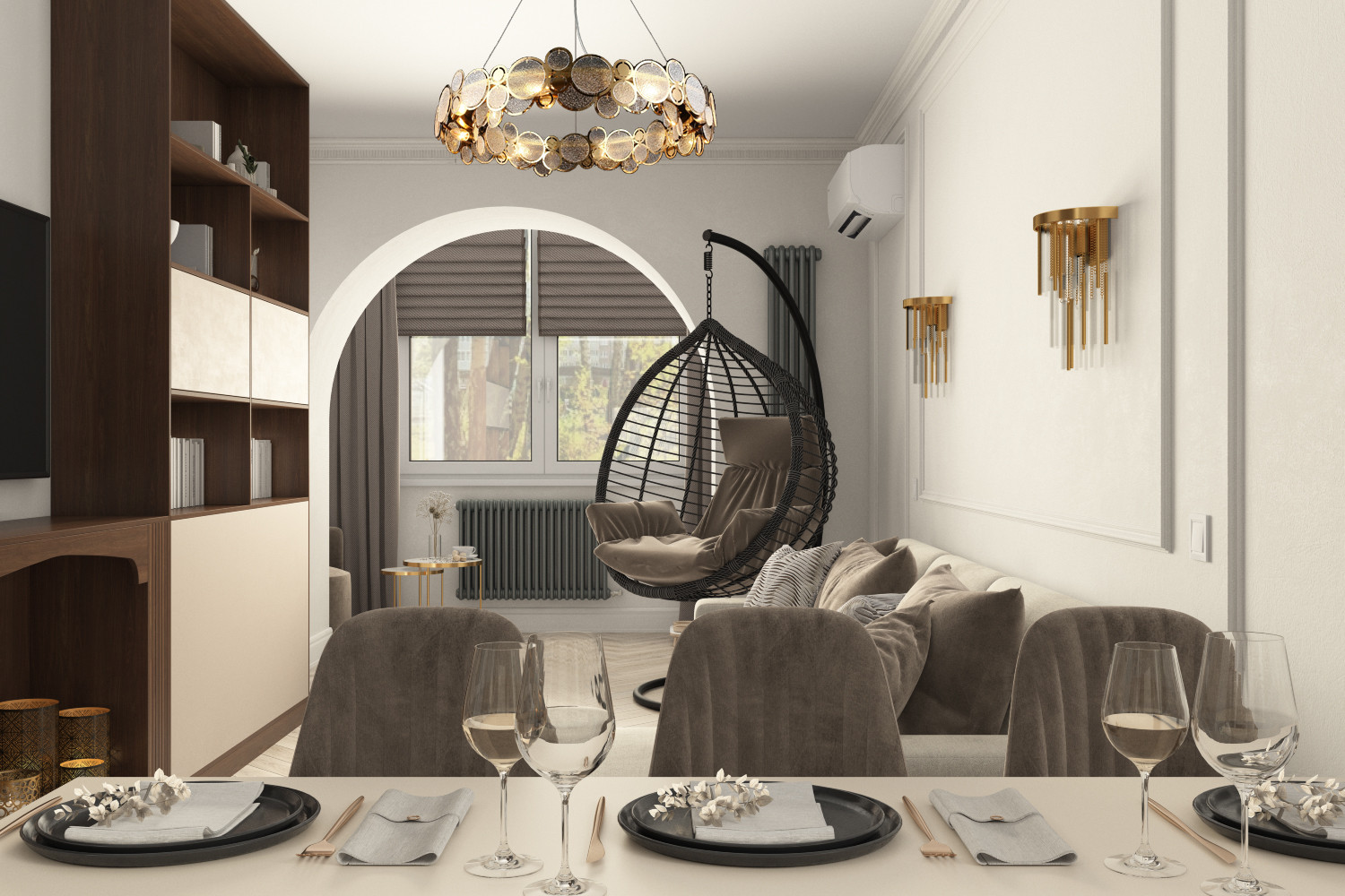 Проект 2х-комн. квартиры в Волгоградской обл.