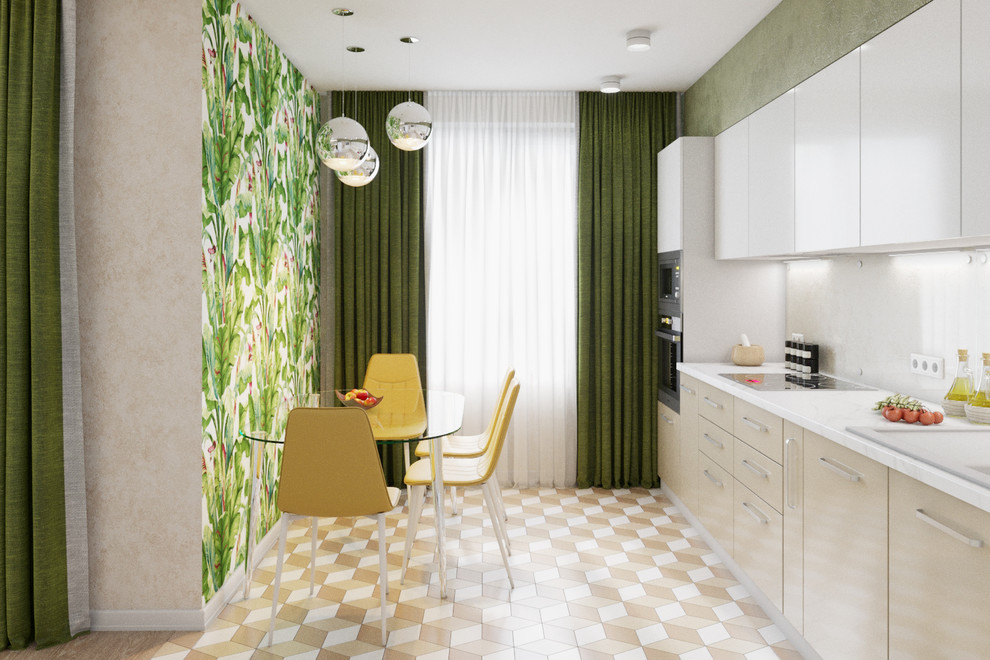 В листьях банана