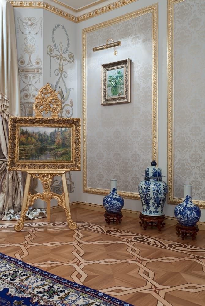 Спальня загородного дома