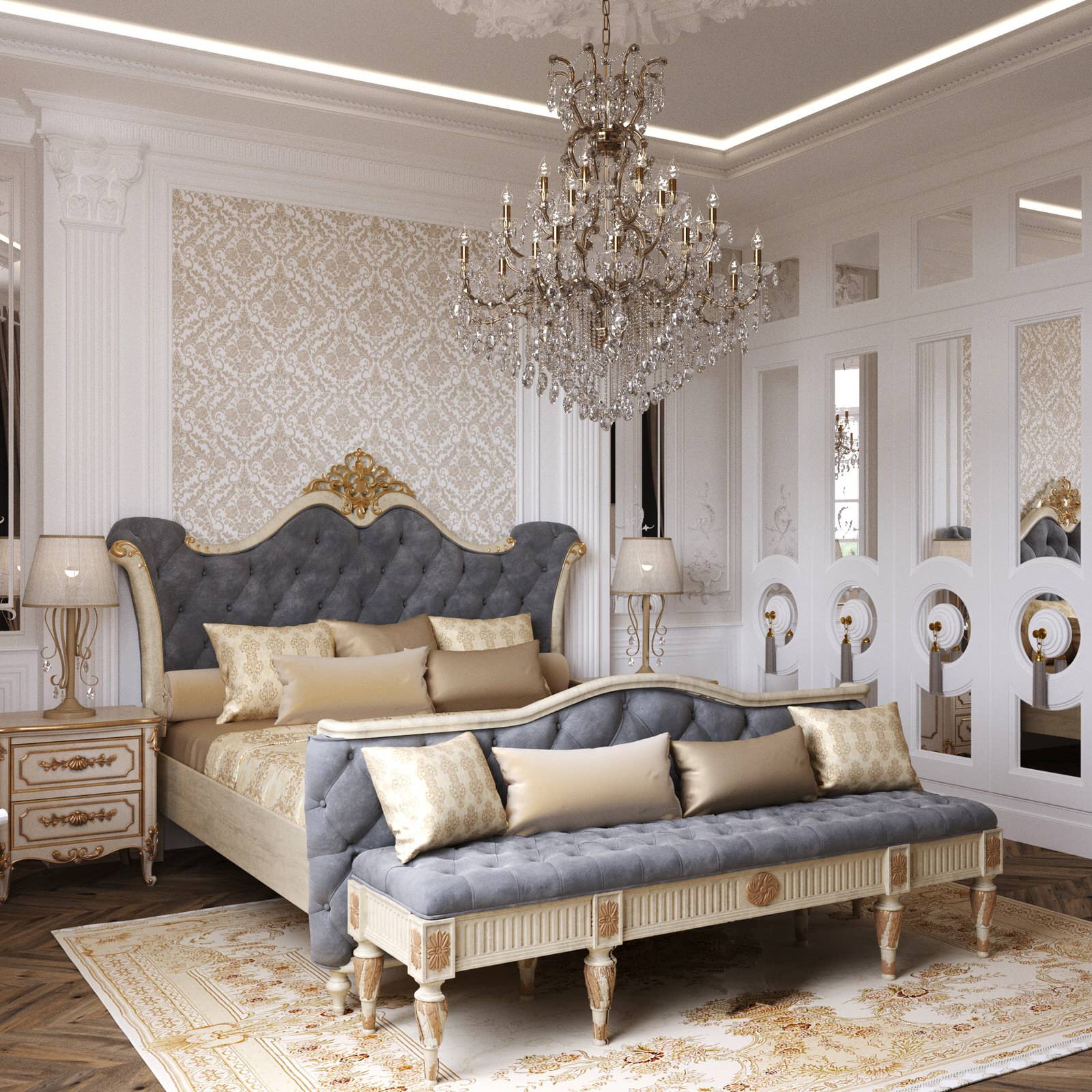 Спальня в классике