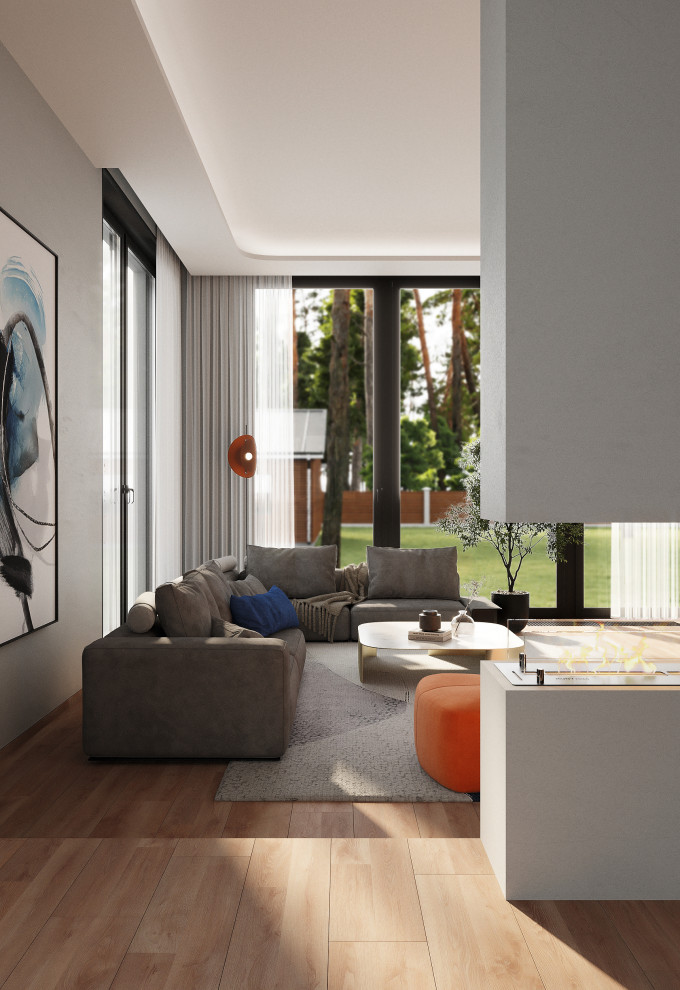 Дизайн интерьера и экстерьера, 3D визуализация. Частный дом в Ленинградской обла