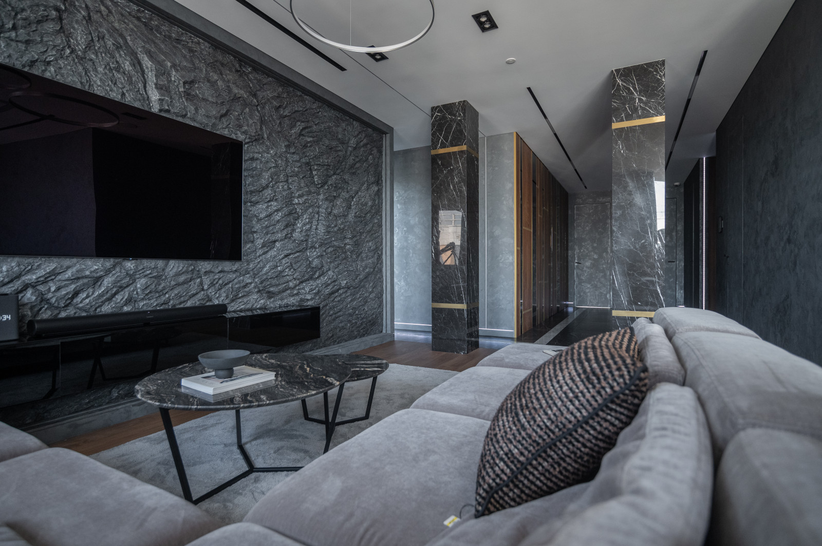 Пентхаус (современный) - гостиная