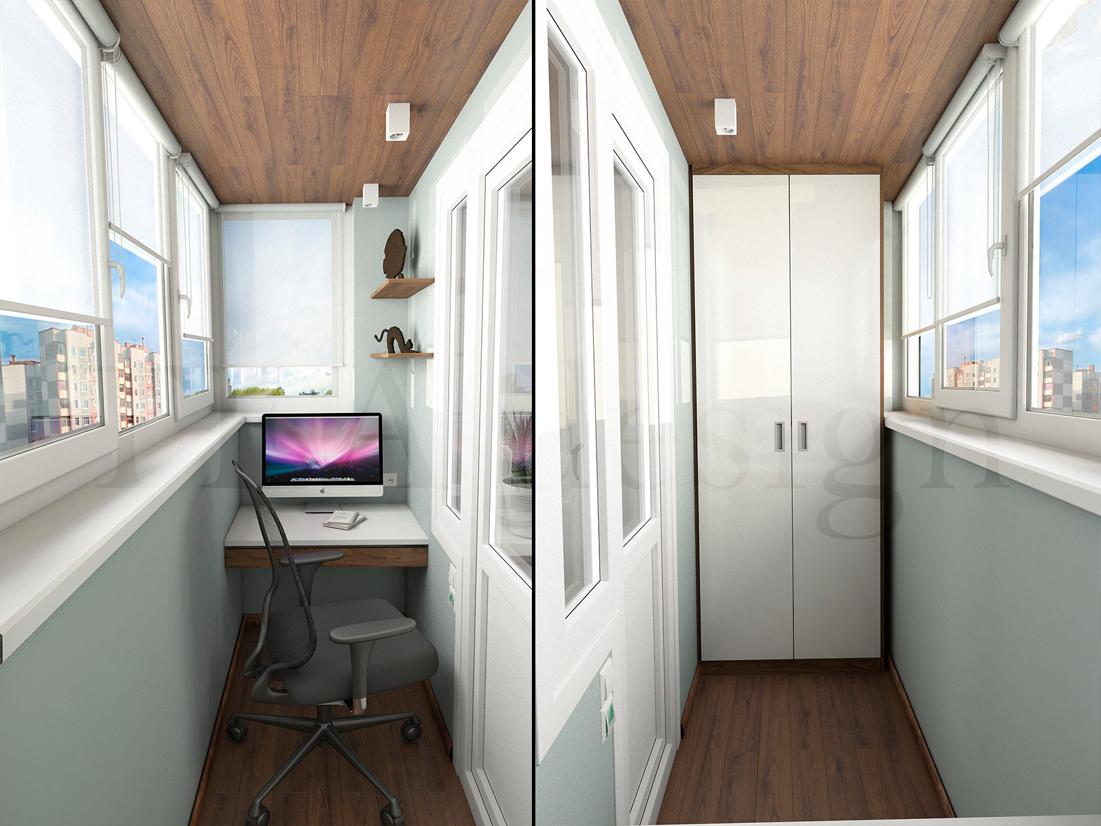 Обложка проекта: Мини гостиная-кухня