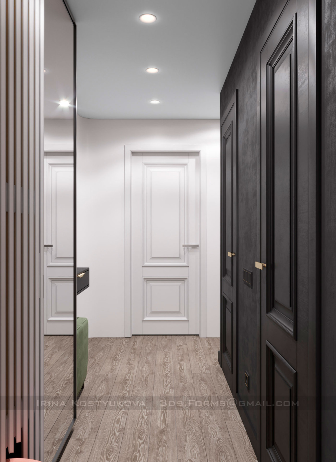 Обложка проекта: Современный стиль двухкомнатной квартиры в Боровлянах