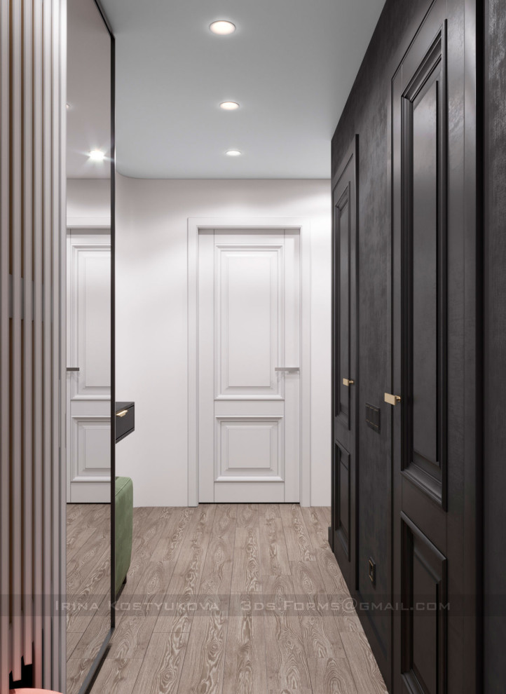 Обложка проекта: Современный стиль двухкомнатной квартиры в Боровлянах