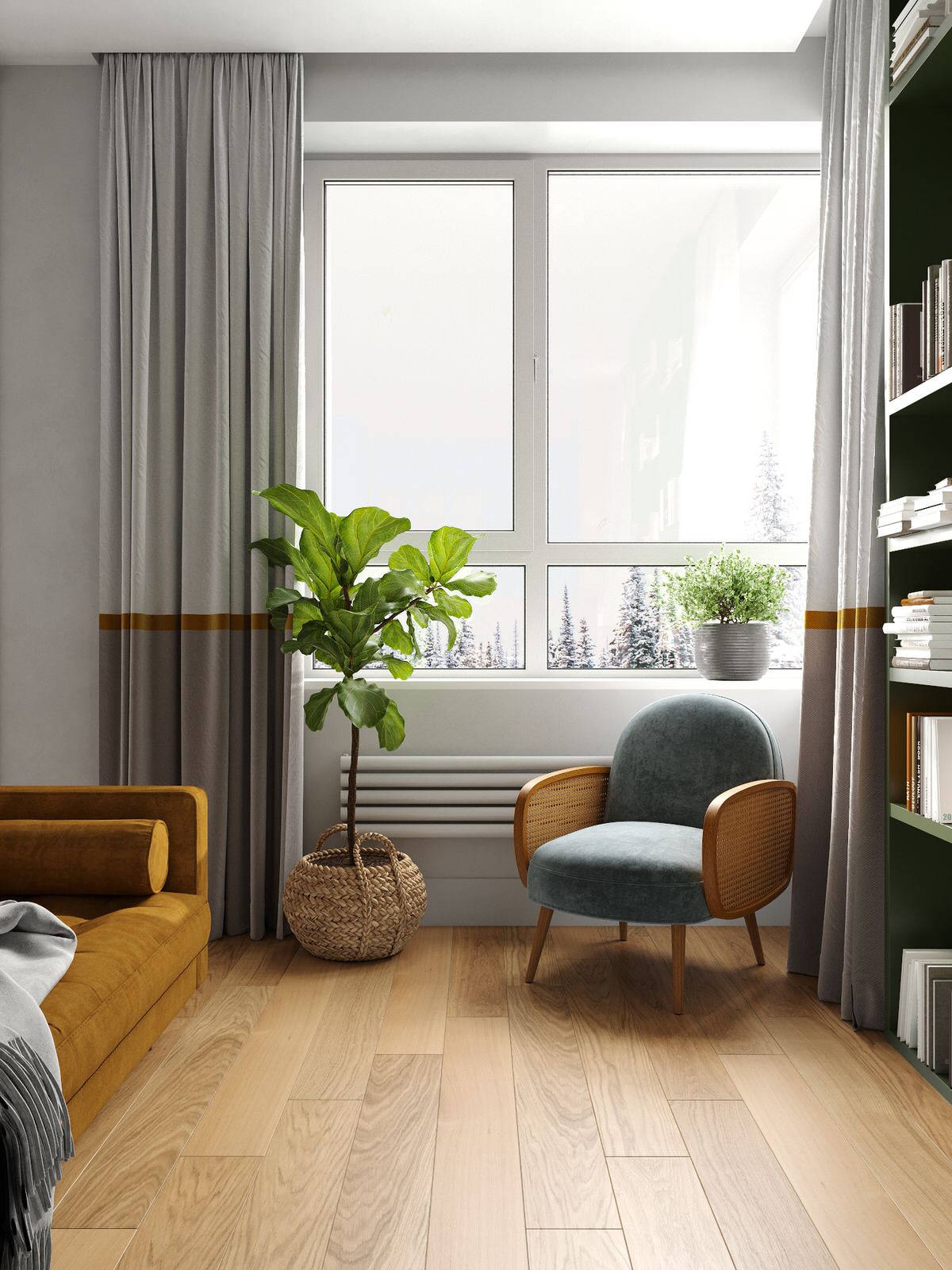 Дизайн квартиры в ЖК Тренд