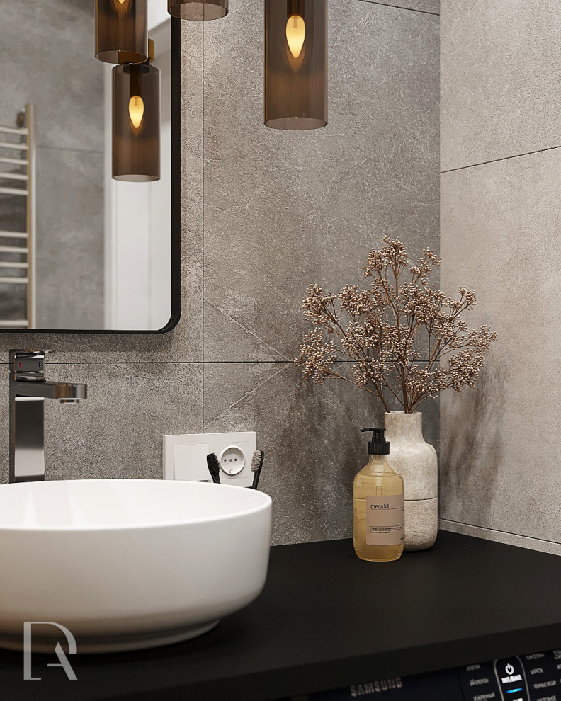 Санузел с душевой 3 м2