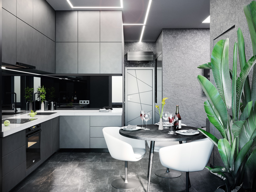 Квартира 42 кв.м. . Ультра Современный дизайн  для IT программиста