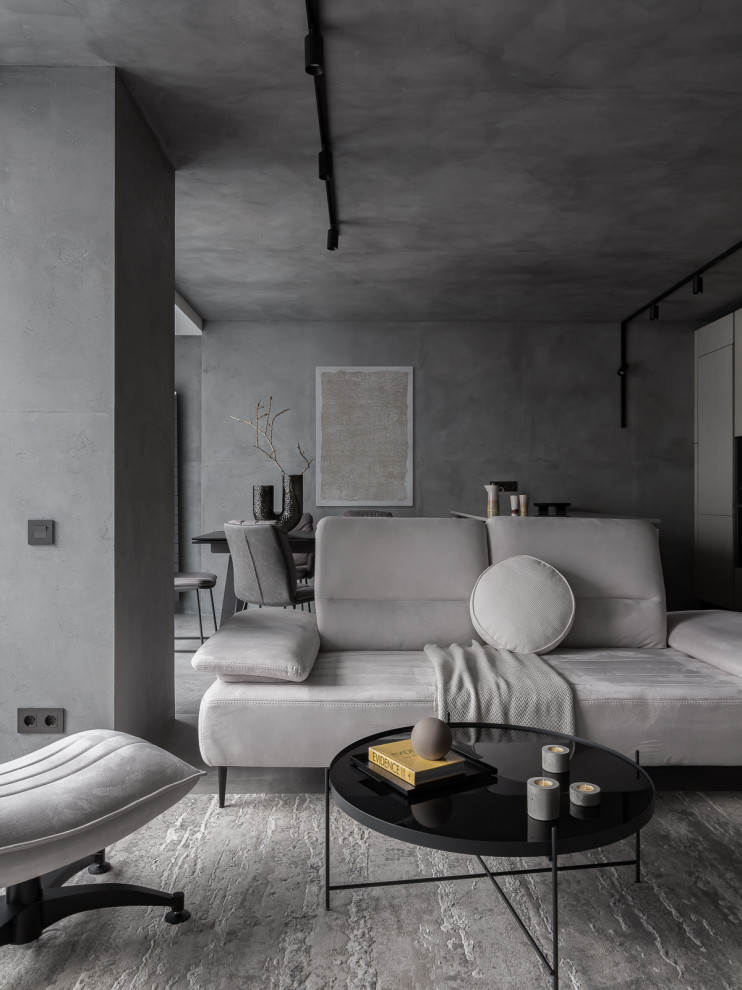 Обложка проекта: Минималистичная квартира в Нагатино-Садовниках