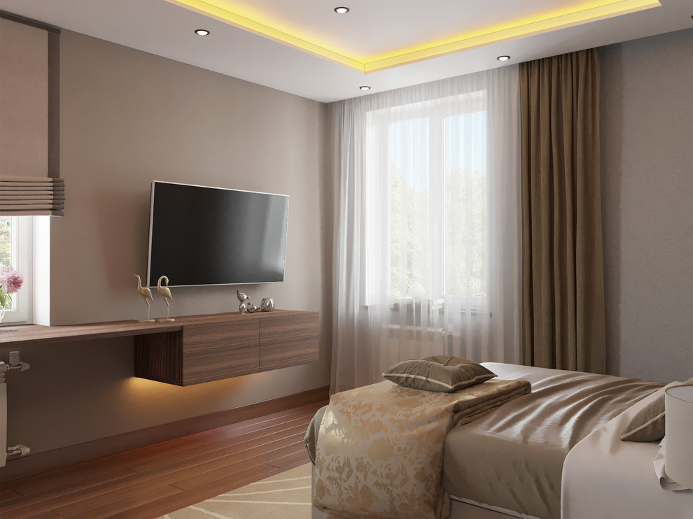 Спальня в загородном доме. 6 вариантов.