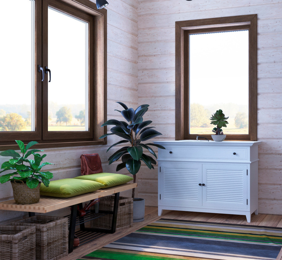 ПРОЕКТ ИНТЕРЬЕРА ДОМА НА ЧЕРНОЙ РЕЧКЕ во Владивостоке)