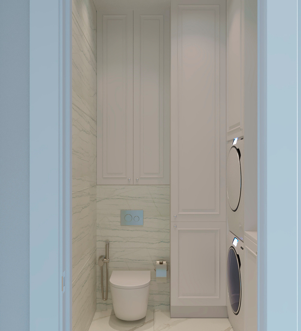 Квартира в стиле неоклассика в ЖК FAMILIA