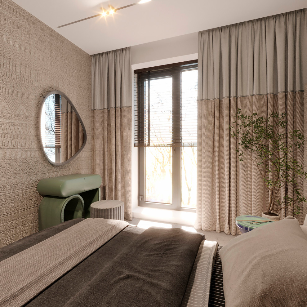 Квартира с этническим декором, 100 м2