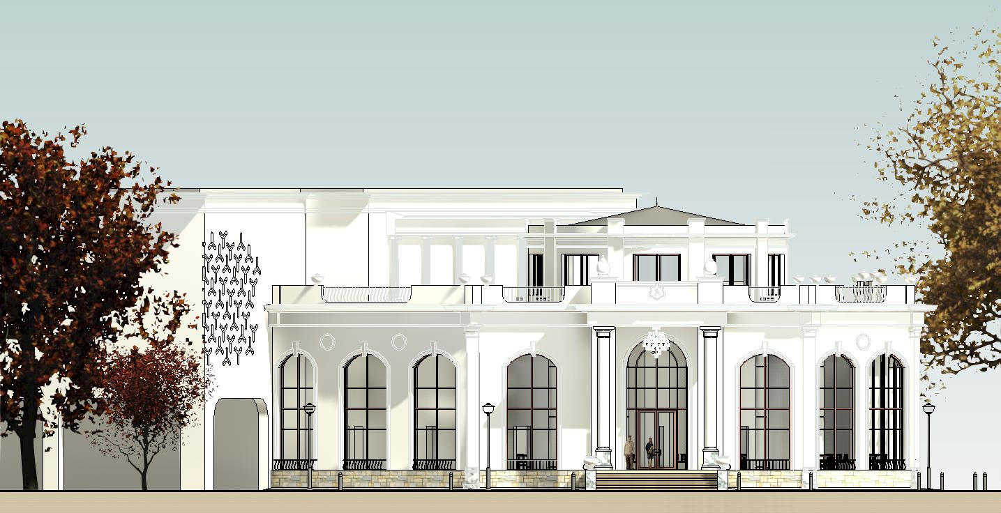 Обложка проекта: Ресторанный комплекс в классическом стиле