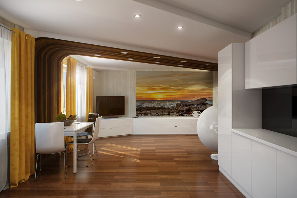 Проект 3-х комнатной квартиры в ЖК «Сосновый бор» для молодой семьи