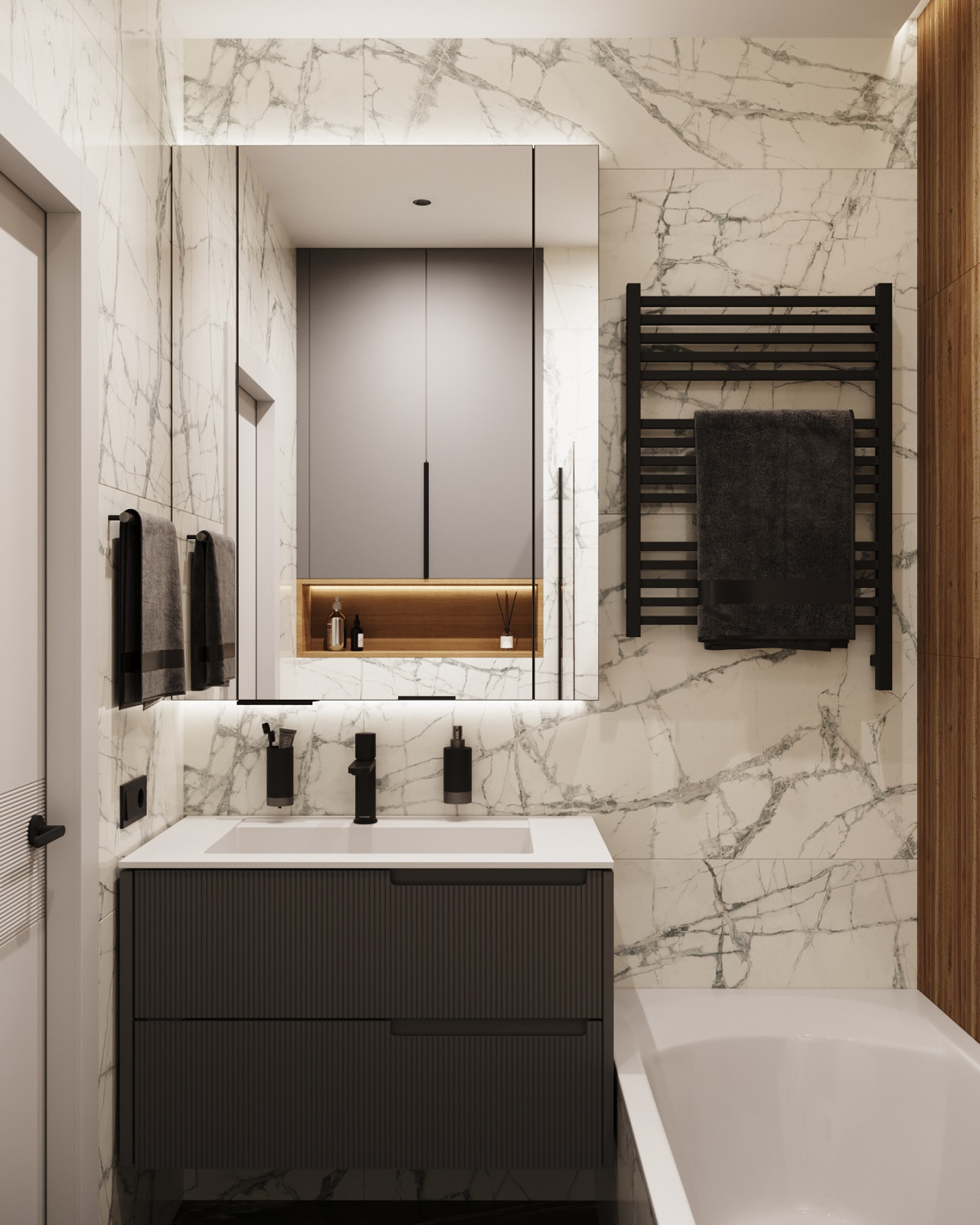 Проект квартиры в ЖК "Черная речка"