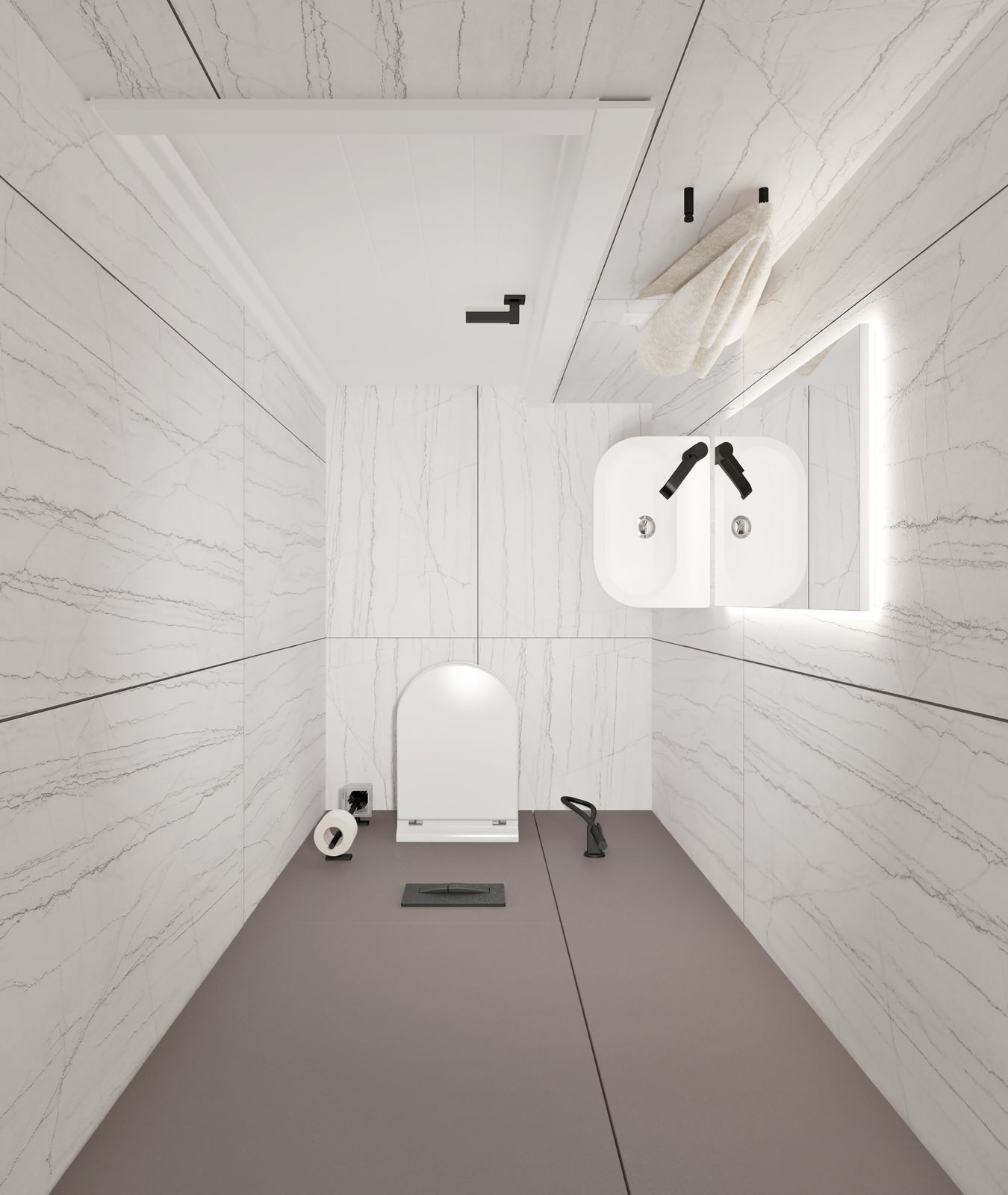 Обложка проекта: Трехкомнатная квартира, г. Пушкино