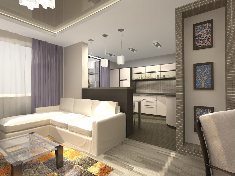 Обложка проекта: 3 комнатная квартира 85,67 м.кв.