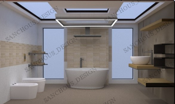 Обложка проекта: Проект совмещённого санузла