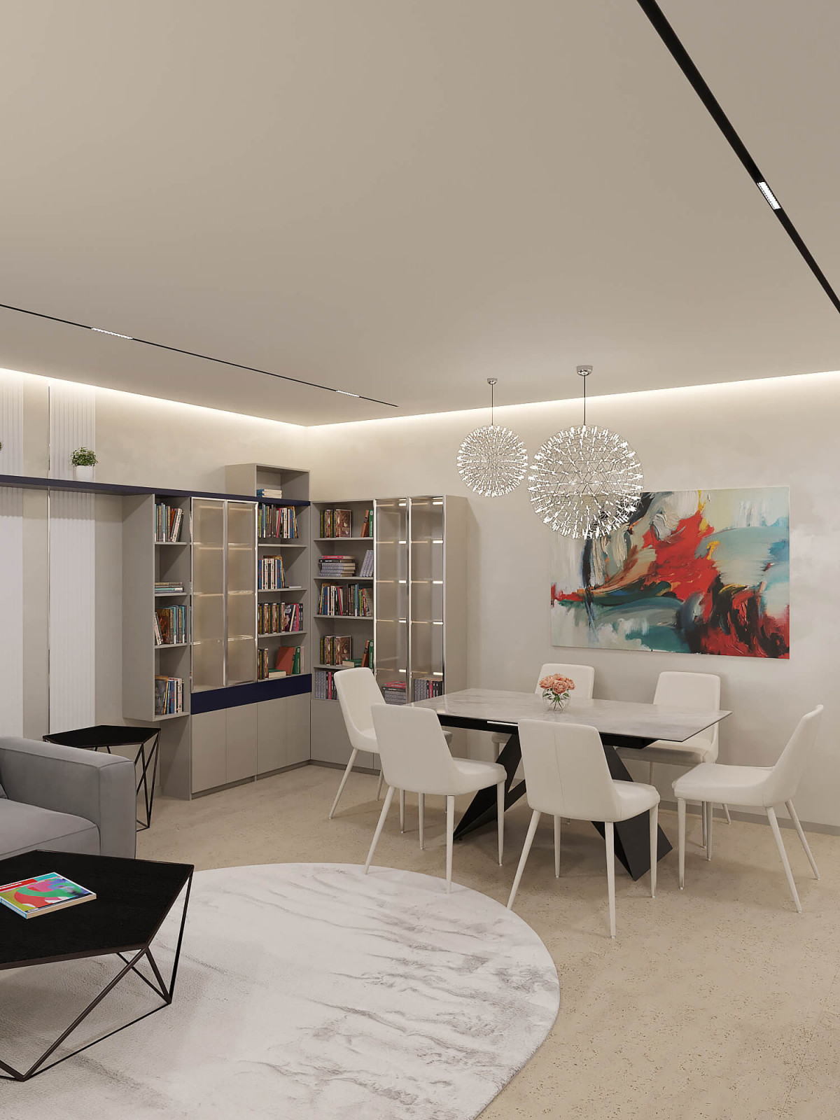 Обложка проекта: Квартира в светлых тонах