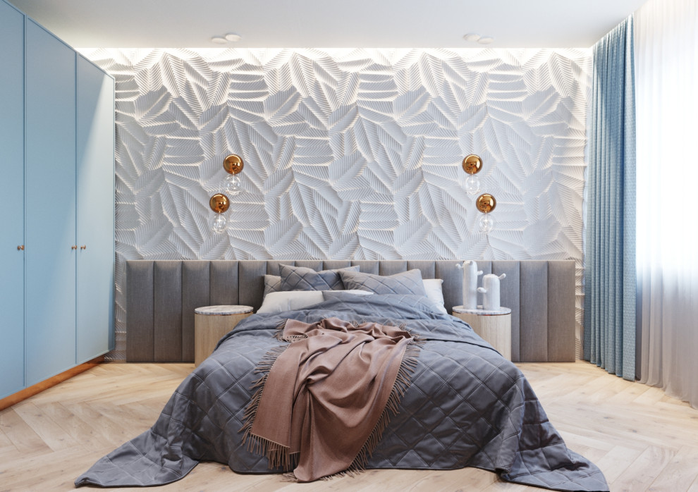 Двухкомнатная квартира 45 кв. м. в современном стиле