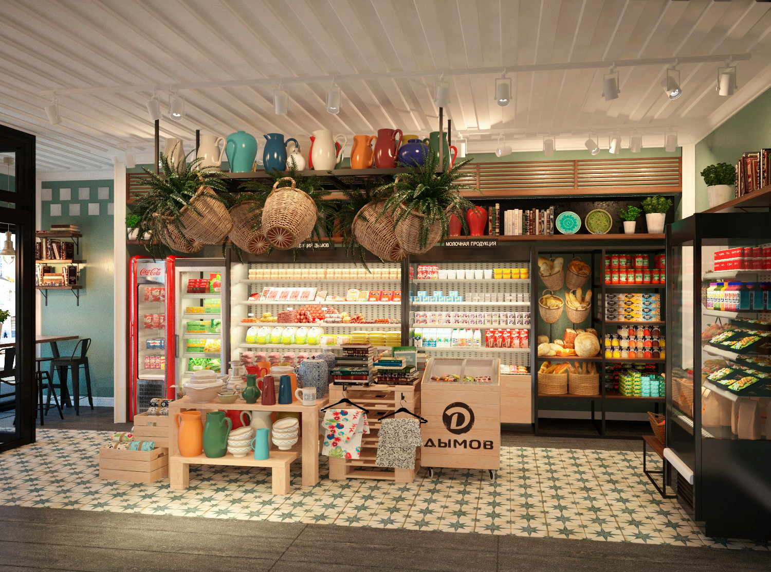 Концепция магазина "Дымов"