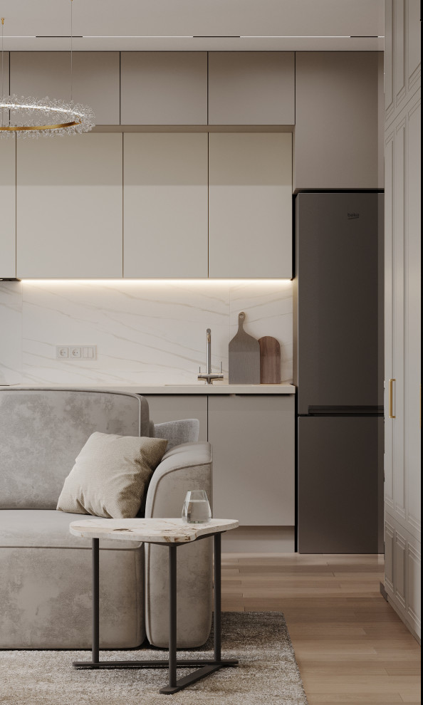 Интерьер квартиры в ЖК "Метрополия"