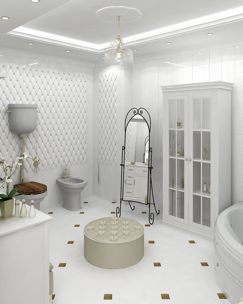 Дизайн-проект таунхауса в классическом стиле