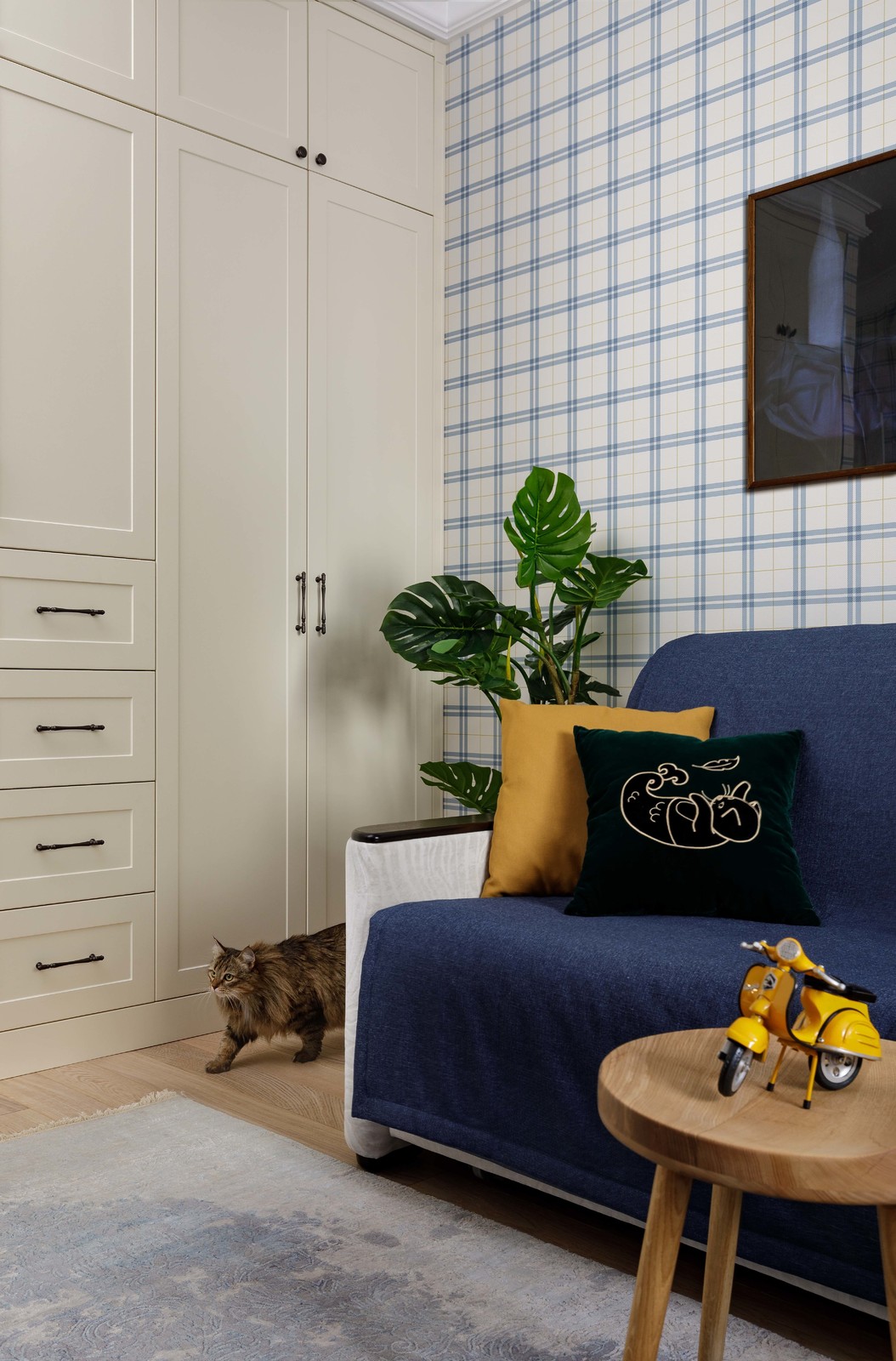 Квартира на берегу реки-Москвы. Совместный проект Вари Шалито и Рады Кобук