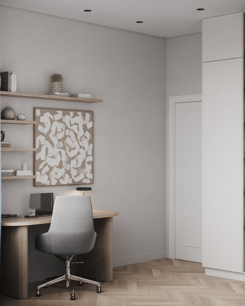 Дизайн проект 3 комнатной квартиры — ЖК Скандинавия