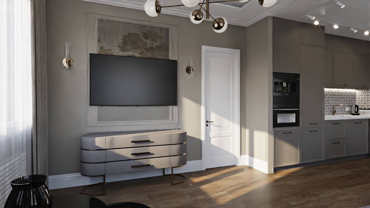 Обложка проекта: Квартира для большой семьи