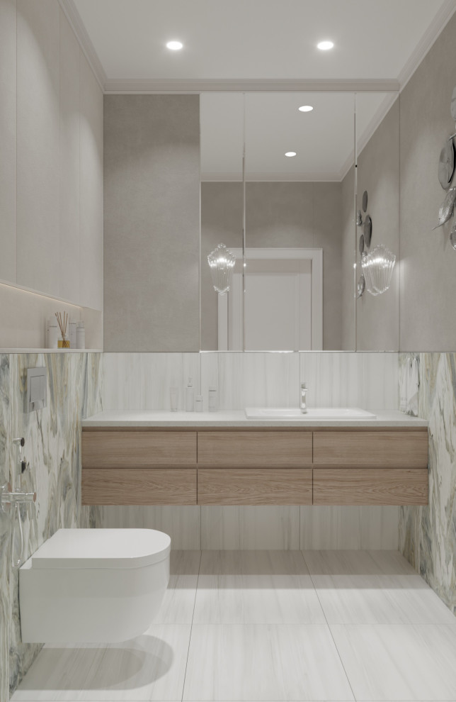 Дизайн интерьера двухэтажного дома 120 кв.м.