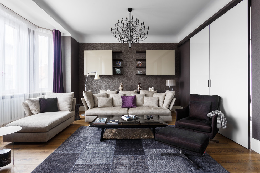 Обложка проекта: Просторная квартира Фьюжн