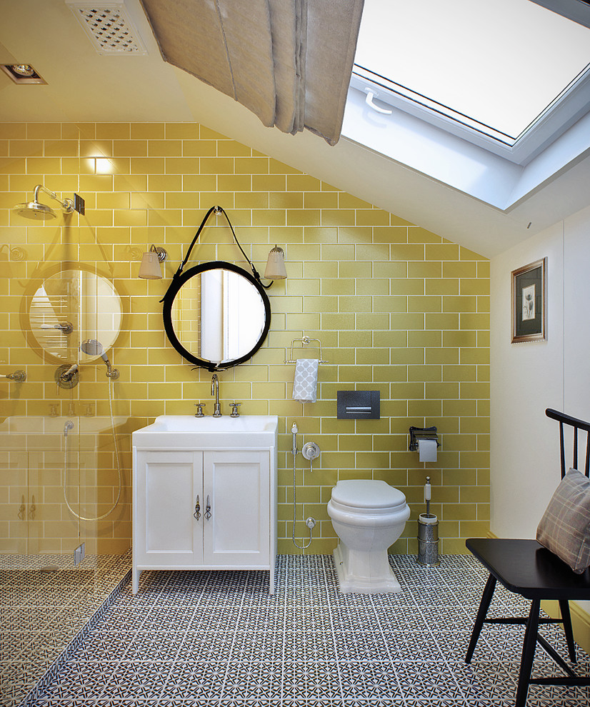 2-х этажная кваритра в лофте с элементами классики