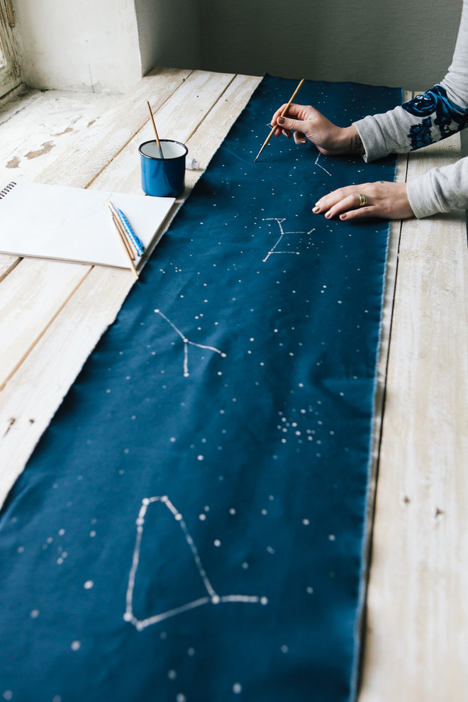 DIY: Звездная дорожка для сервировки стола