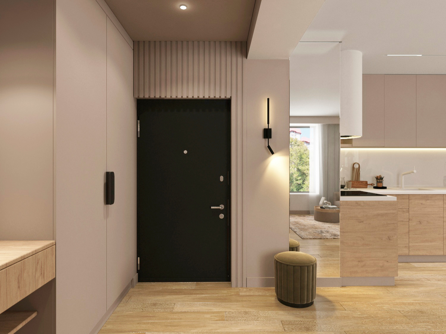 Нюдовый с акцентами