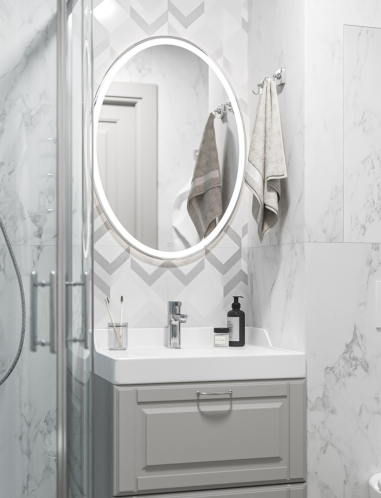 Интерьер в стиле хюгге: однушка для девушки