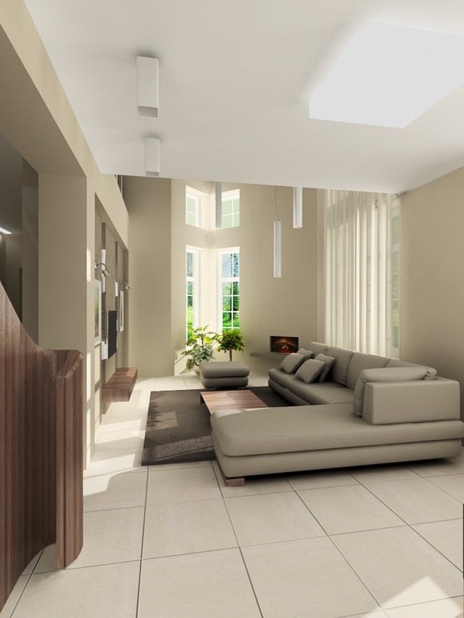 Загородный дом в современном стиле