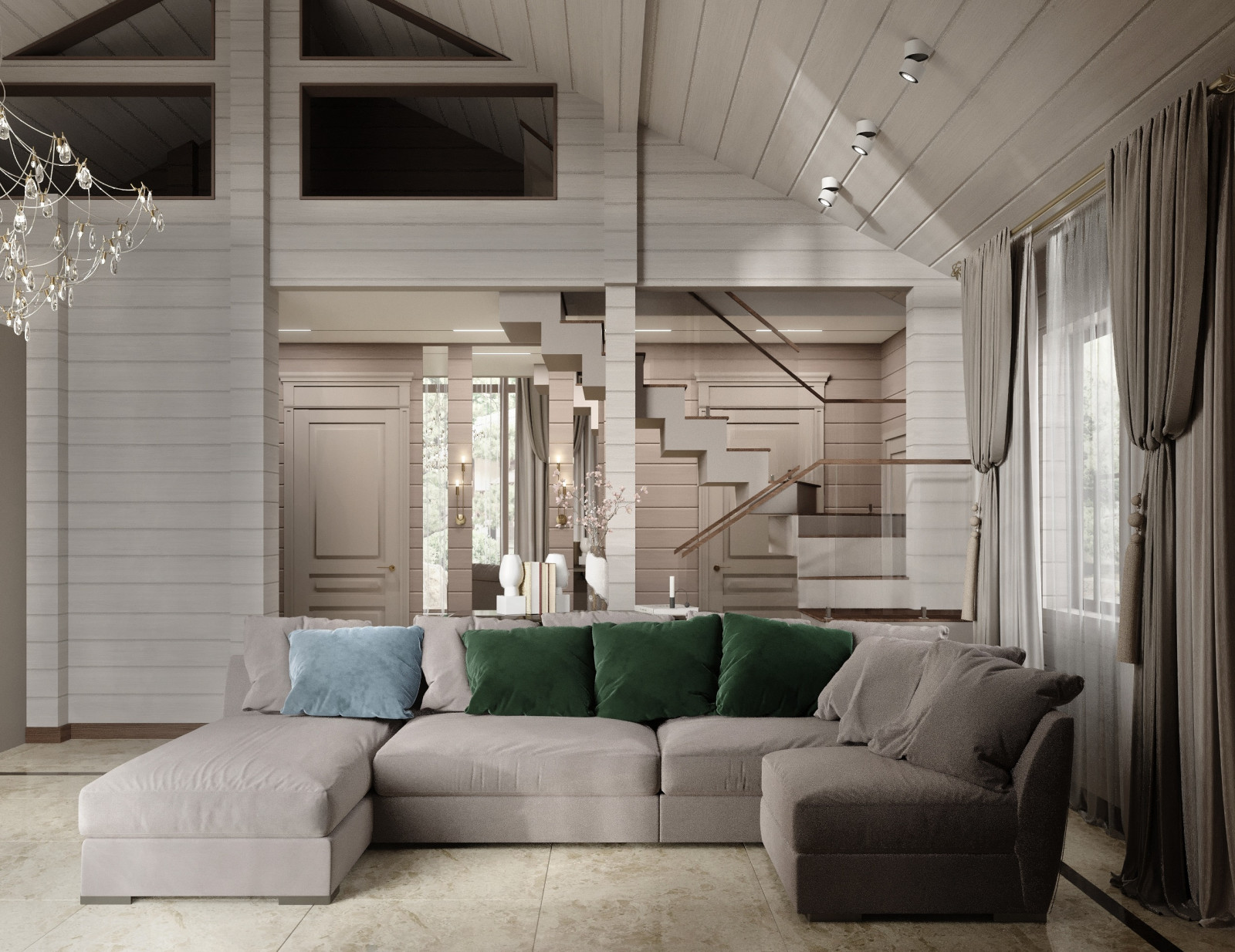 Дом  с запахом дерева