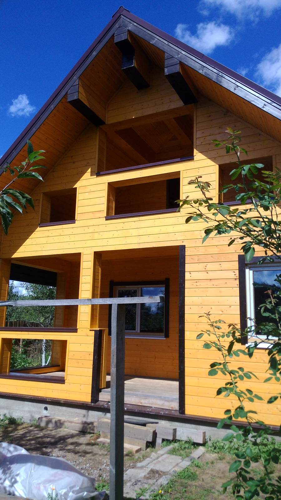 Обложка проекта: Дом из бруса для бабушки