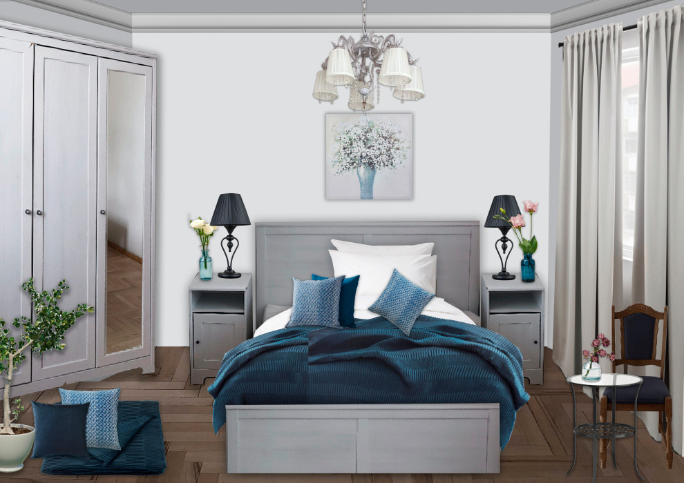 Декорирование квартира в центре Москвы под сдачу в посуточную аренду