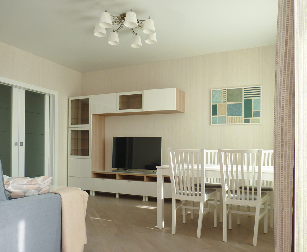 Кухня-гостиная. Общий вид