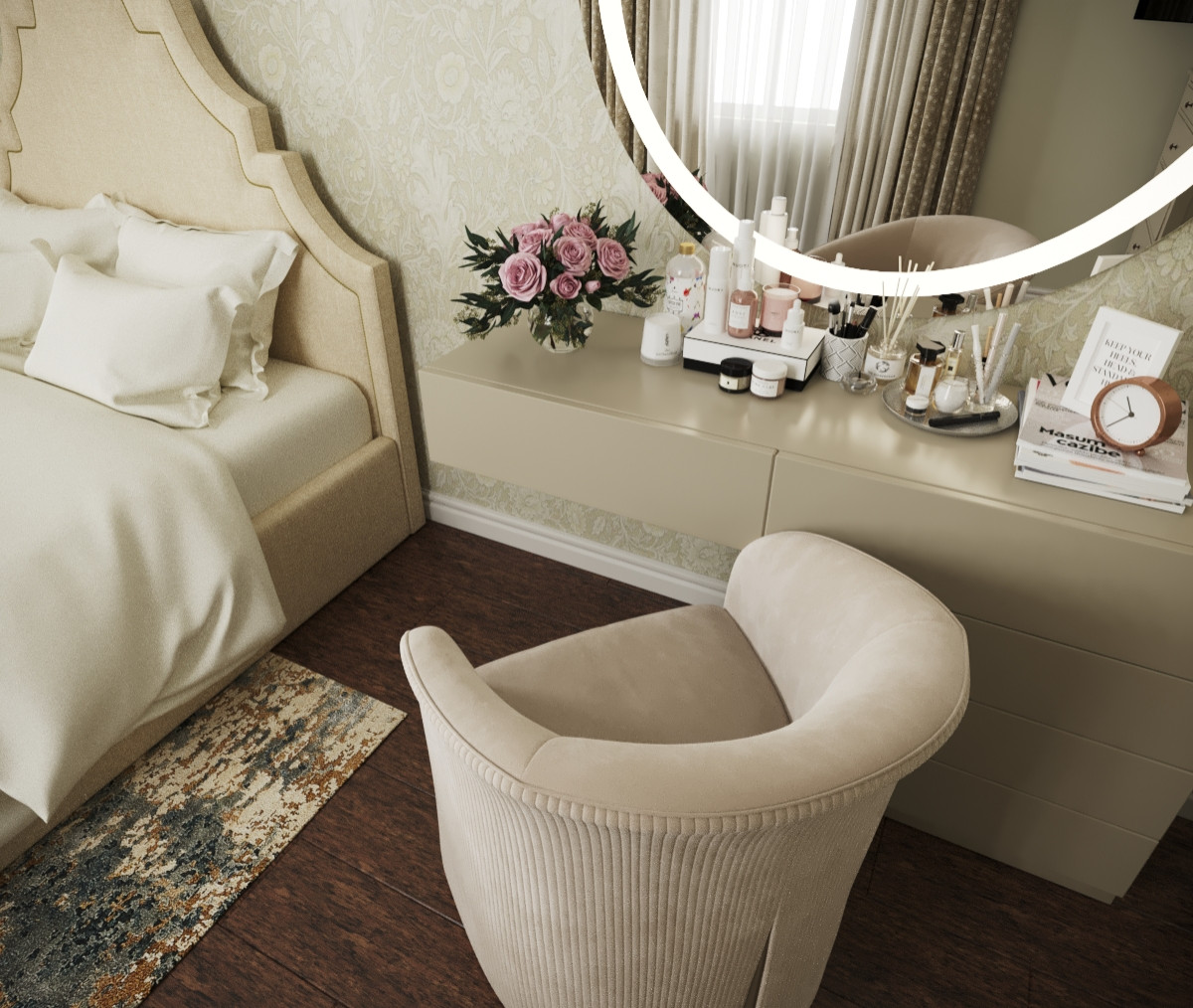 Дизайн проект для молодой семьи в ЖК Уфимский Кремль